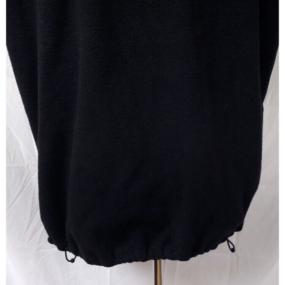 Rocky Men's Large Black Fleece Full Zip Pockets Embroidered Logo Jacket Vest - Picture 9 of 13